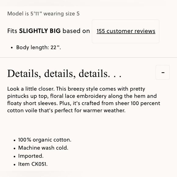 NWT J CREW Lace-trim pintuck top in cotton voile in Glacier blue - Picture 7 of 8